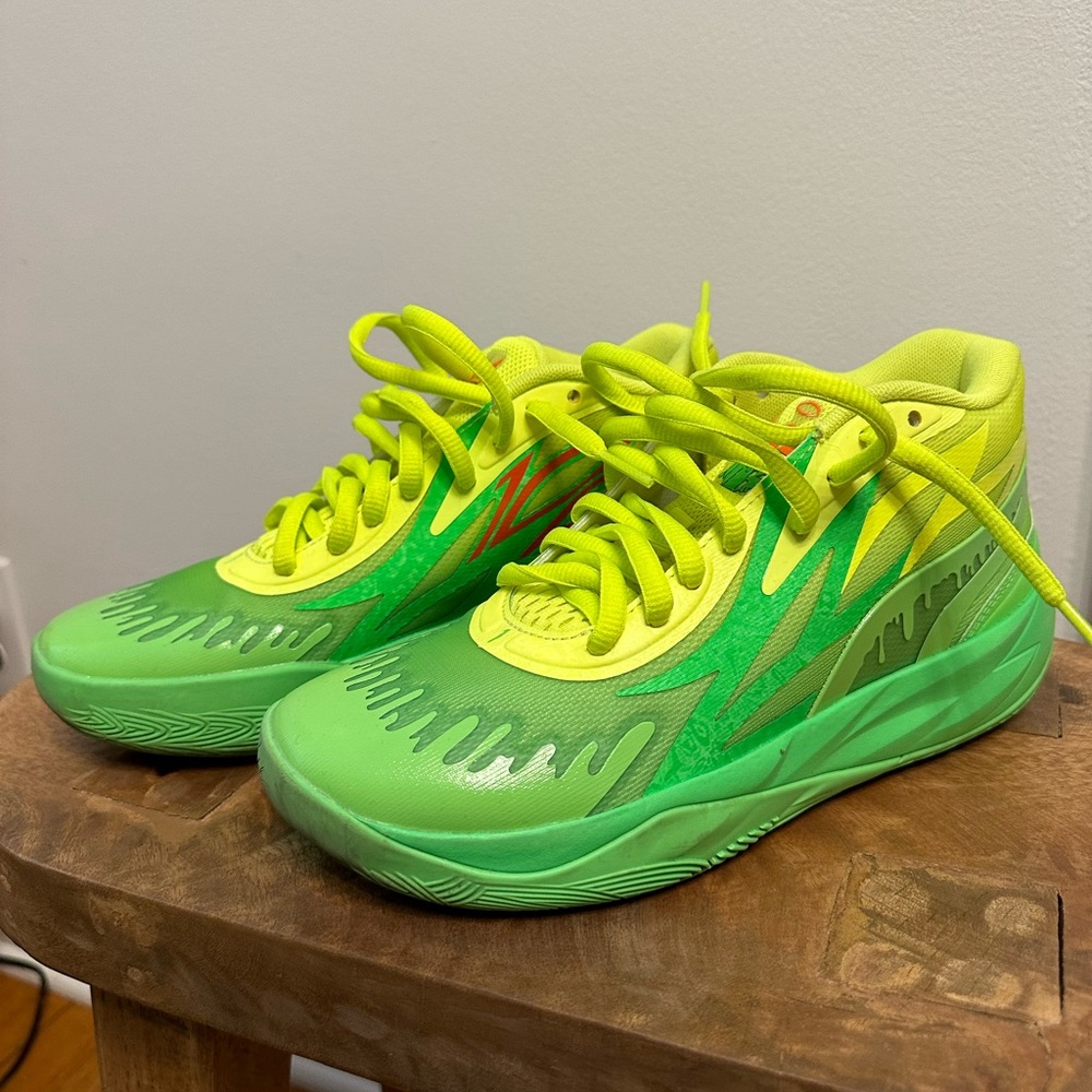 Kids basketball shoes in good used condition.